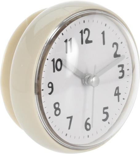 Wall Clock Blum, waterproof, light grey