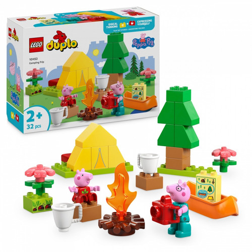 LEGO DUPLO Peppa Pig Camping Trip 24m+