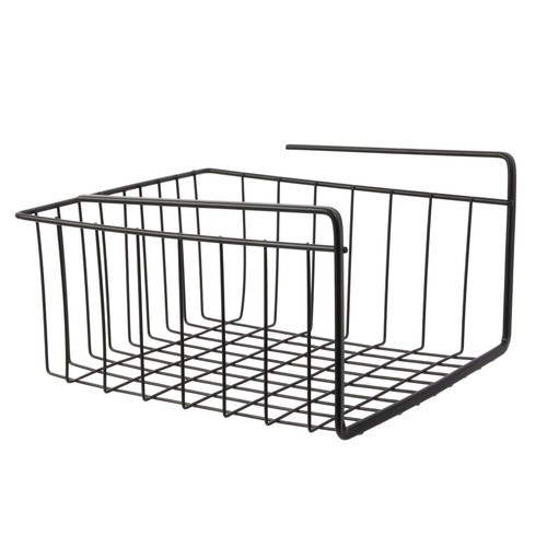 Under-Shelf Wire Basket, size S, black