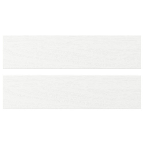 ENKÖPING Drawer front, white wood effect, 40x10 cm
