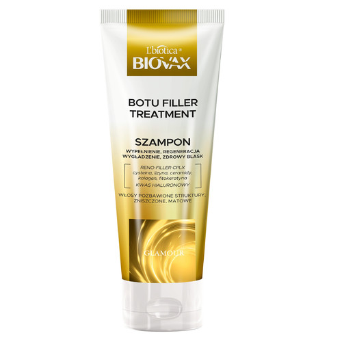 L`BIOTICA Biovax Glamour Smoothing Filler Shampoo 200 ml
