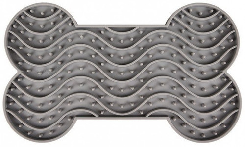 Flamingo Lick Pad Yummee L, grey