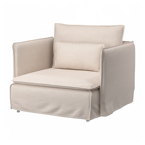 SÖDERHAMN Armchair, Gransel natural colour