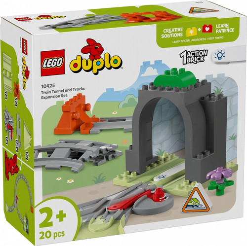 LEGO DUPLO Train Tunnel and Tracks Expansion Set 24m+