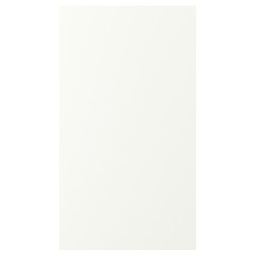 VALLSTENA Front for dishwasher, white, 45x80 cm