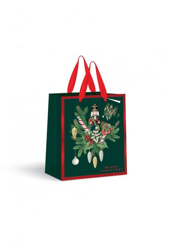 Premium Christmas Gift Bag, Medium, 18x23x10 cm, set