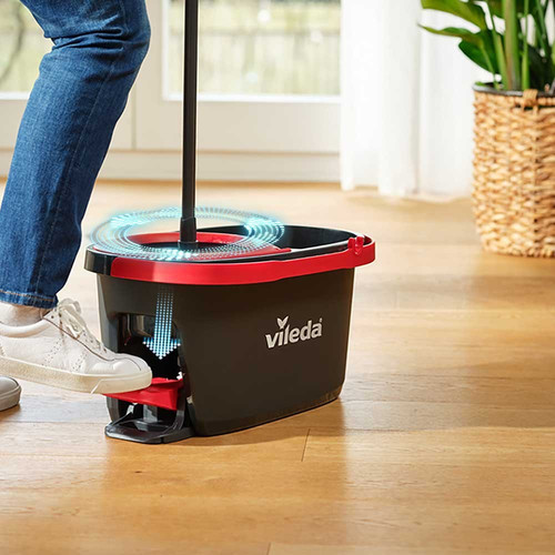 Vileda Easy Wring & Clean TURBO Mop & Bucket Set
