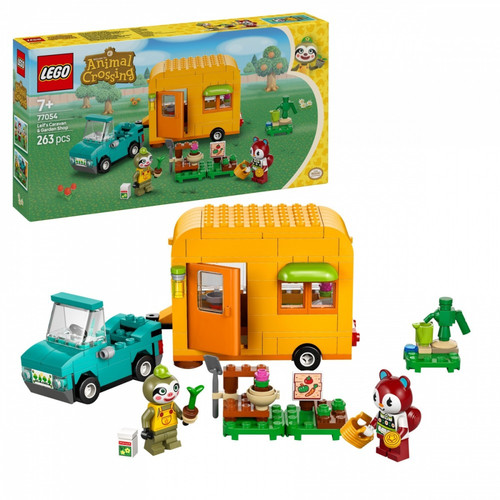 LEGO Animal Crossing Leifs Caravan & Garden Shop 7+