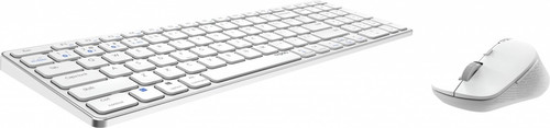 Rapoo Wireless Keyboard and Mouse Set Multi-mode 9700, white