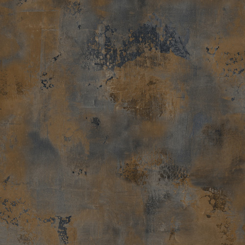 GoodHome Vinyl Wallpaper on Fleece Fuch, dark blue