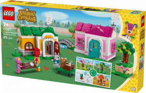 LEGO Animal Crossing Creative Houses: Seasons of Fun 7+