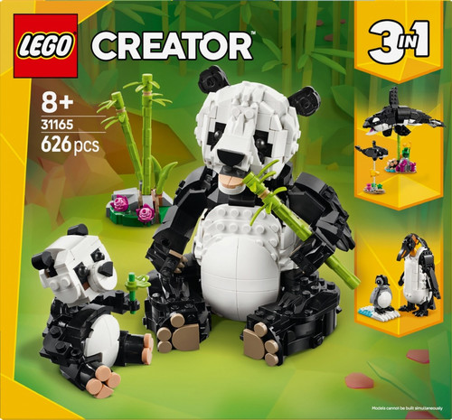 LEGO Creator Wild Animals: Panda Family 8+