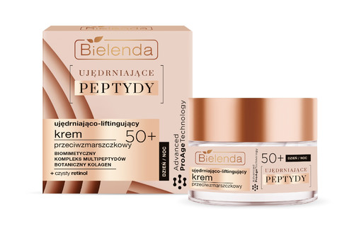 Bielenda Firming Peptides Firming-Lifting Anti-Wrinkle Day/Night Cream 50+ 50ml