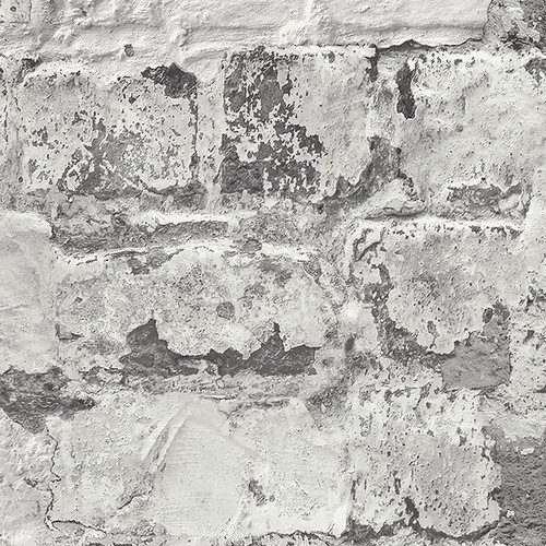 GoodHome Vinyl Wallpaper on Fleece Epid, grey/white