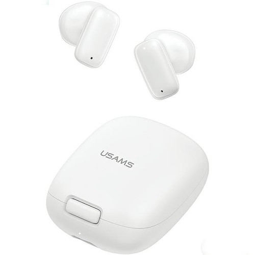 USAMS Bluetooth Headphones Earphones 5.3 TWS ID Series, white