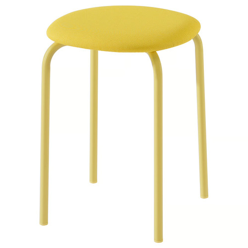 GULTARP Stool, light yellow/Remmarn yellow