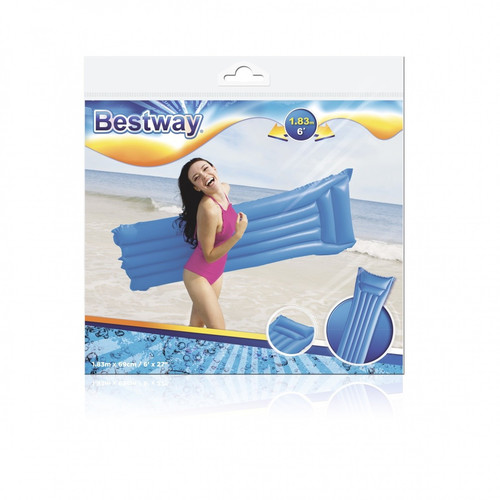 Bestway Inflatable Sun Lounger Pad 183x69 cm, assorted colours, 1pc
