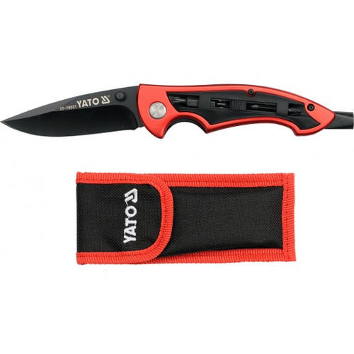 Yato Multi-purpose Foldable Knife with Bits 76031