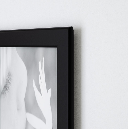 FISKBO Frame, black, 50x70 cm