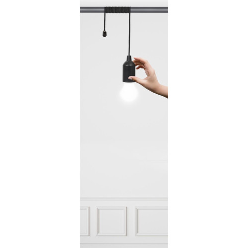 Pendant LED Lamp, battery-operated, pink