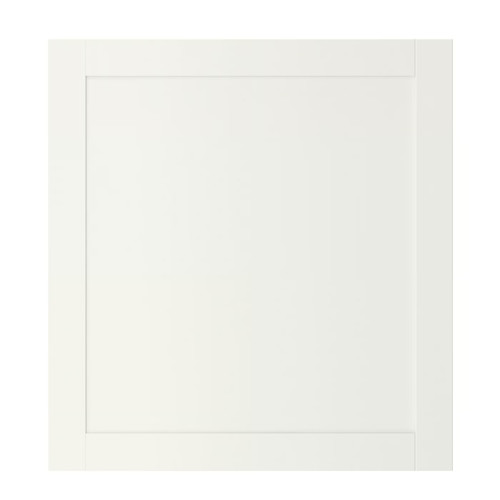 HANVIKEN Door, white, 60x64 cm
