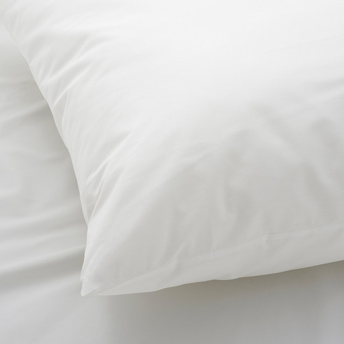 DVALA Pillowcase, white, 70x80 cm