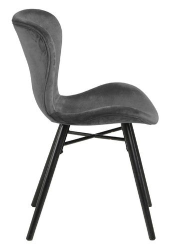 Chair Batilda VIC, dark grey