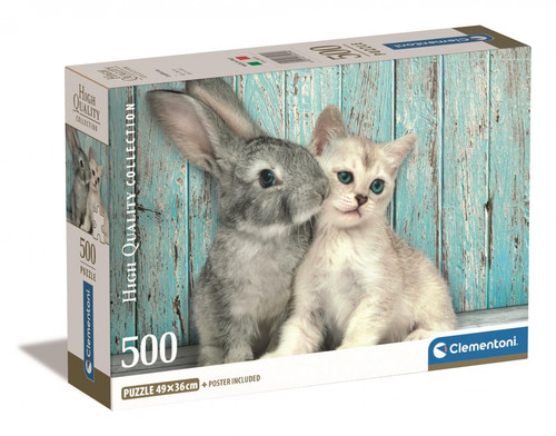 Clementoni Jigsaw Puzzle 500pcs Car & Bunny