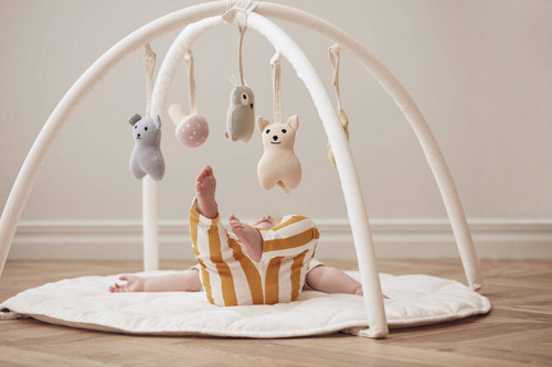 Kid's Concept Baby gym textile, off-white, 0+