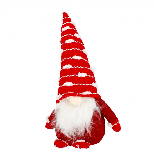 Christmas Gnome Decoration 30cm, Red