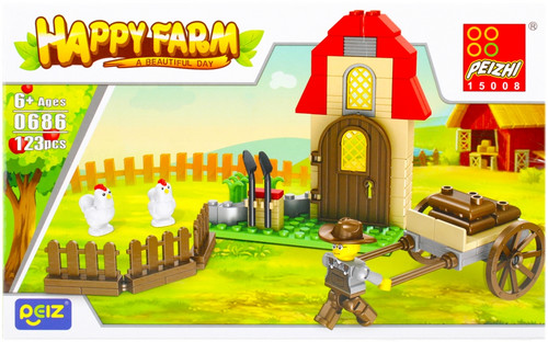 Building Blocks Happy Farm 123pcs 6+