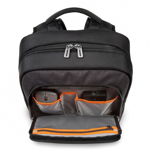 Targus CitySmart 12.5-15.6"' Essential Laptop Backpack, black/grey