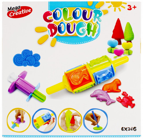 Mega Creative Colour Dough Playset with Modelling Compound 3+