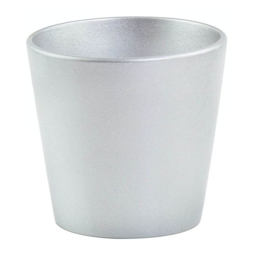 Plant Pot 17 cm, silver