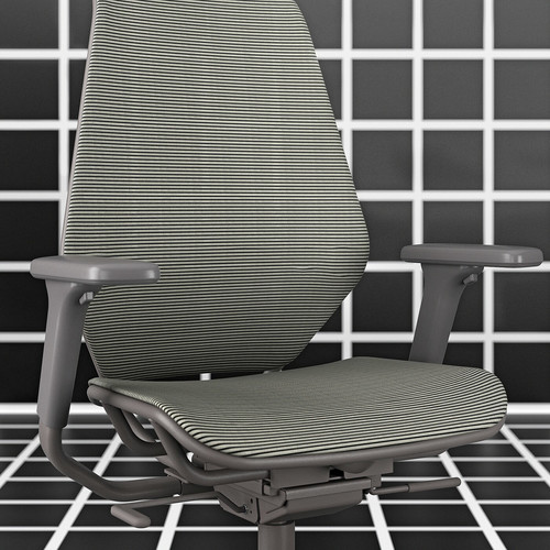 STYRSPEL Gaming chair, dark grey/grey