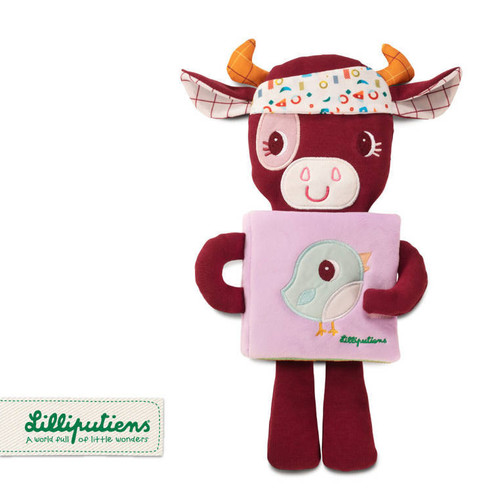 LILLIPUTIENS Cuddle Book Rosalie the Cow 3m+