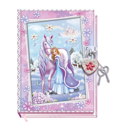 Pecoware Locked Diary - Horse 6+