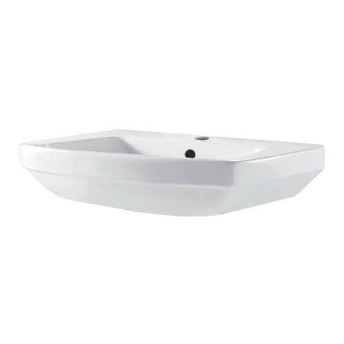 Ceramic Wall-Mounted Basin GoodHome Zapia 59.5x44cm, white