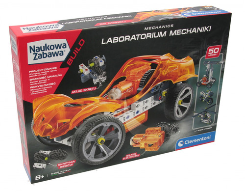 Clementoni Scientific Fun Mechanics Laboratory Construction Set 8+