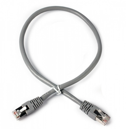 Gembird Patch Cord RJ45 Cat6A S/FTP LSHZ 0.5m, grey