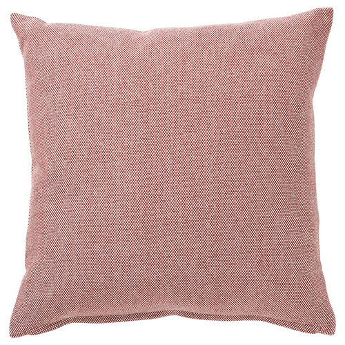 SANDTRAV Cushion cover, red/white, 45x45 cm