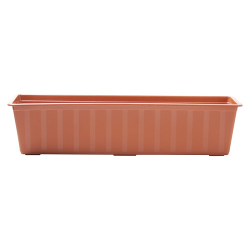 Balcony Plant Pot Box Agro 50 cm, terracotta