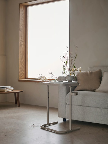 BJÖRKÅSEN Laptop stand, beige