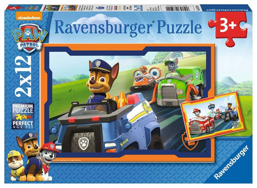 Ravensburger Children's Puzzle Paw Patrol 2x 12pcs 3+