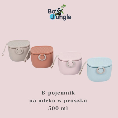 Bo Jungle Powder Milk Storage Container Box 500ml, terracotta