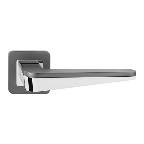 Metalbud Door Handle Open, graphite