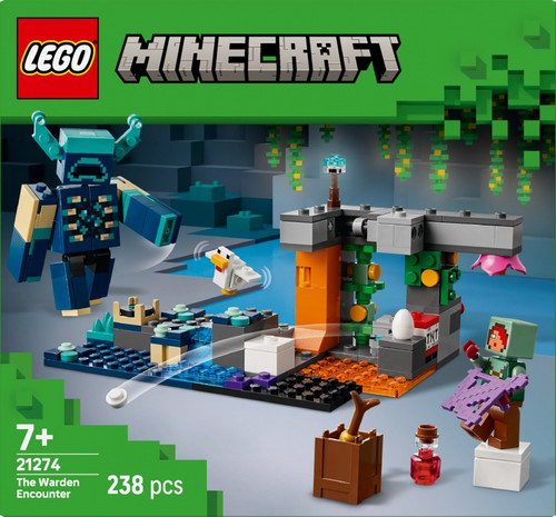 LEGO Minecraft The Warden Showdown 7+
