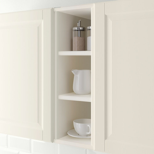 TORNVIKEN Open cabinet, off-white, 20x37x60 cm