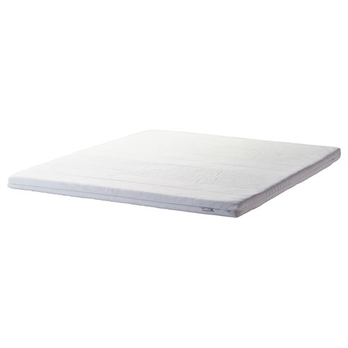 TUSSÖY Mattress pad, white, 140x200 cm