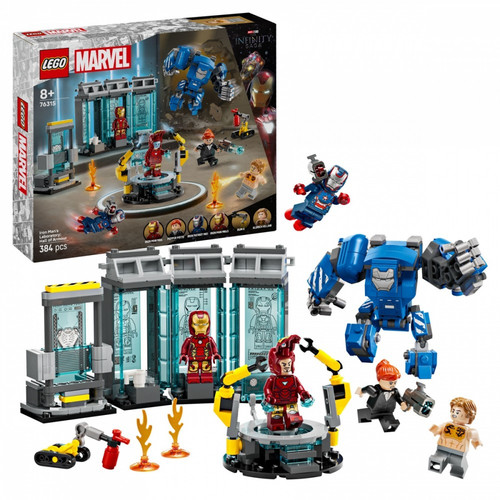 LEGO Super Heroes Iron Mans Laboratory: Hall of Armor 8+